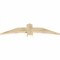 Ekena Millwork Bellingham Rough Sawn Timber Gable Bracket, Douglas Fir, 60"W x 15"H x 2"D x 6"F, 6/12 Pitch GBW060X15X0206BEL00RDF - alternate 2